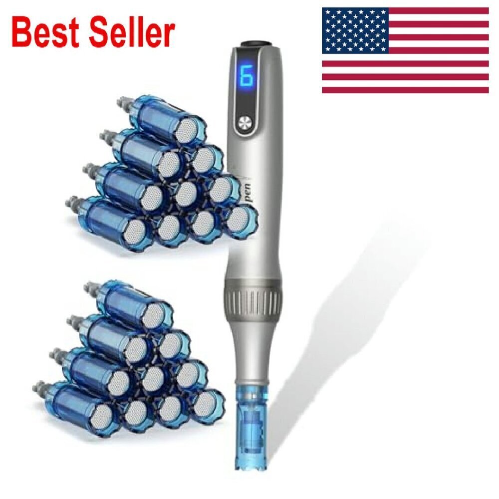 Microneedle Roller Pen 0.24mm Derma Skin Care Tool Home Use Portable - Picture 2 of 6